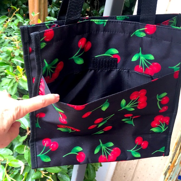 🍒NWOT ‘CHERRY’ SHOULDER BAG (Water Resistant) - Picture 4 of 10